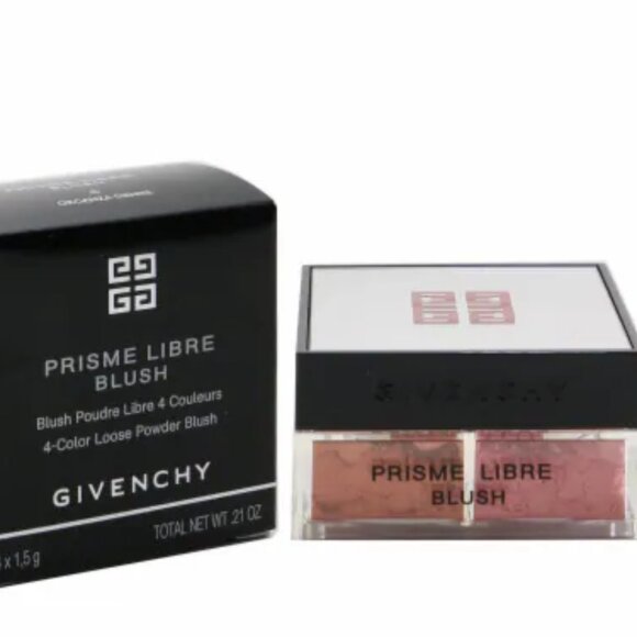 NIB ✅ Givenchy 4 ORGANZA SIENNE Prisme Libre Loose Powder Blush 12H Radiance - Picture 5 of 10